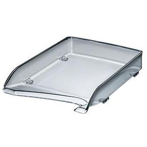 Bandeja para Cartas DIN A4 Extra Ancha Leitz Elegant de Poliestireno en Gris Transparente - Product Image 1