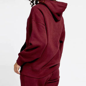 เสื้อฮู้ดพิมพ์ลายโอเวอร์ไซส์สำหรับผู้หญิงเสื้อฮู้ดพิมพ์ลายพัฟสไตล์ลำลองฤดูใบไม้ร่วงและใบไม้ร่วง - Product Image 4