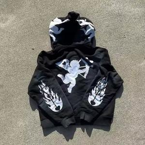 Manufacturer <b>Men</b> Winter Sweatsuit High Quality 2 Piece Set <b>Men</b> <b>Baggy</b> Sustainable <b>Joggers</b> Suit Set Tracksuits for <b>Men</b> With Zipper - Product Image 3