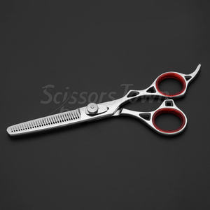 Tijeras de adelgazamiento con logotipo personalizado con acero duradero resistente al óxido y agarre cómodo para Peluqueros y estilistas - Product Image 5