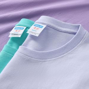 Vente en gros de haute qualité 100% coton T-shirt d'été lourd Unisexe Logo personnalisé Boxy Fit T-shirt vierge T-shirt surdimensionné pour hommes - Product Image 3