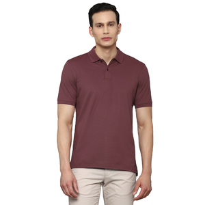 Punto informal de verano de alta calidad para camiseta Polo tela transpirable con bordado de patrón de estampado sólido de talla grande Dark Techniq - Product Image 1