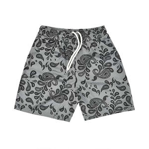 New Arrivals High Street 100% Poliéster Sólido Pantalones cortos de playa para hombres MOQ bajo Malla de costura de 6 pulgadas Impresión de transferencia de calor Ecológico - Product Image 1