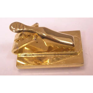 Fabriqué en usine pour hommes maçonnique personnalisé en acier inoxydable bouton de manchette pince à cravate mode costume chemise ensemble boîte de marque pour les occasions de cadeaux de mariage - Product Image 5