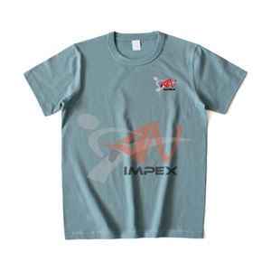 Camiseta de hombre de alta calidad Logotipo de impresión personalizado 100% Algodón/Poliéster Ajuste regular para el verano - Product Image 1