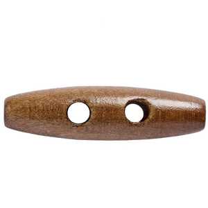 Promotion2025 Nueva llegada 5 Botón de palanca de madera 35mm/Madera clara u oscura al mejor precio - Product Image 3