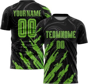 เสื้อฟุตบอล2025 ODM แบบกำหนดเองชุดทีมป้องกันแบคทีเรียกันน้ำแห้งเร็วยอดนิยมชื่อทีมที่กำหนดเองโรงงานขายส่งโปร - Product Image 4