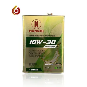 HONCHI 10 W30 Voll synthetische API SP/GF-6A Motoröl Metall kann üblicher weise in älteren Autos und leichten Lastkraftwagen verwendet werden