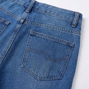 Pantalones Vaqueros de Mezclilla de Algodón para Mujer, Talla Grande, Estilo Urbano, Transpirables, Cómodos, con Múltiples Bolsillos, Largos, OEM - Product Image 5