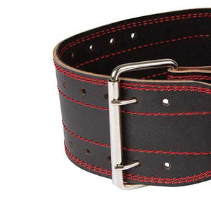 Cinturón de entrenamiento de levantamiento de pesas de cuero de gimnasio pesado hecho a medida de alta calidad - Product Image 4