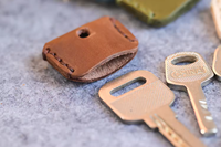 Maison en forme de tête en cuir personnalisé immobilier porte-clés porte-clés porte-clés protecteurs manches étiquette décor à la main cadeau organisateur