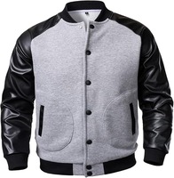 Veste de baseball sportive d'hiver pour homme, design exceptionnel, en toile imprimée personnalisée, avec capuche, logo frontal, respirante