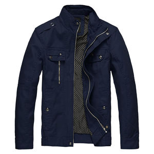 เสื้อแจ็กเก็ตผ้าใบบุนิ่มสำหรับผู้ชายกันน้ำมีซิปปิดระบายอากาศได้ดีครึ่ง - Product Image 1