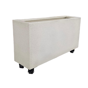 Maceta rectangular de aluminio con 30cm, 40cm y 50cm de ancho - Product Image 4