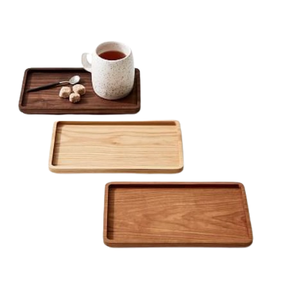 Plateau de service en bois de manguier pour la décoration de la maison et les collations, plateau à apéritif, plateau de cuisine, sans danger pour les aliments - Product Image 6