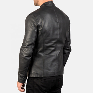 Nouvelle arrivée vestes de moto veste en cuir de qualité professionnelle à prix raisonnable veste pour hommes livraison DDP - Product Image 2