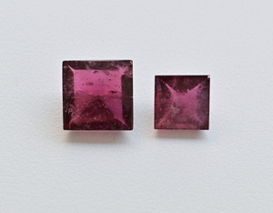 แหวนอัญมณีสีแดงสีชมพูธรรมชาติทรงก้อนอัญมณีสีแดง - Product Image 2