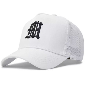 Gorra de camionero con logotipo personalizado, gorra de béisbol de camionero bordada personalizada, gorra de béisbol de camionero con malla de 5 paneles promocional para hombre - Product Image 4