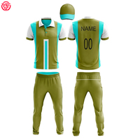 Uniforme de Cricket Personalizado, Camiseta de Manga Larga, Pantalones Transpirables, 100% Poliéster, Jersey con Estampado Digital, COREX ENTERPRISES, para Hombre
