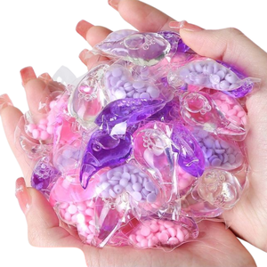 Limpiador de superficies de cocina OEM y cápsulas de lavandería de larga duración con aroma a lavanda, suavizante de telas suaves que elimina los lotes de existencias de tinta - Product Image 6