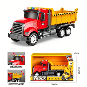 Set <span class=keywords><strong>de</strong></span> Camiones <span class=keywords><strong>de</strong></span> Construcción con Luz y Música: Funciona por Fricción, Plástico ABS, Juguetes <span class=keywords><strong>de</strong></span> Ingeniería para Niños, Venta al Por Mayor Disponible <span class=keywords><strong>BJ</strong></span> - Product Image 4