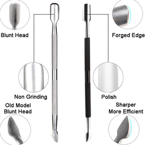 Cortaúñas profesional de acero inoxidable de alta calidad para manicura y pedicura, herramienta para quitar cutículas de salón de Spa para uso en belleza - Product Image 3