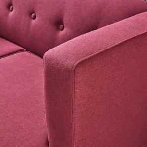 LOVESEATS SFB68018 Chesterfield French Style Two-Seater <b>Sofa</b> Bench Tufted Square Shape Living Room Furniture <b>Sponge</b> <b>for</b> Home - Product Image 2