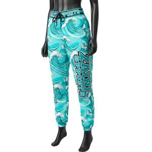 Pantalones Cortavientos para Mujer, Ligeros, Tejido de Poliéster, Impresión por Sublimación GSM, Cintura Elástica, Logotipo Personalizado - Product Image 4