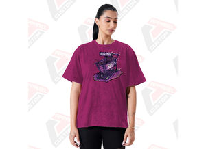 เสื้อยืดผ้ายีนส์ผ้ายีนส์ผ้าลูกฟูกสำหรับผู้หญิงระบายอากาศได้ดีเป็นมิตรกับสิ่งแวดล้อมฤดูร้อนทันสมัย - Product Image 5