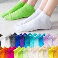 Chaussettes de compression montantes sans couture pour hommes avec logo personnalisé, antidérapantes, pour yoga et décontractées, en mélange de coton pour l'automne