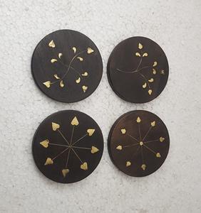 Nouveau Style solide en bois tasse à thé tapis tampons caboteur bas prix haut Standard Gadgets de cuisine vaisselle boisson plats et assiettes - Product Image 6