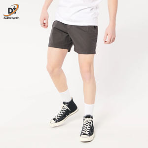 2024 estilo logotipo personalizado letra impresión Jogger al aire libre elástico atar verano poliéster algodón pantalones cortos para hombres pantalones cortos casuales para hombres - Product Image 6