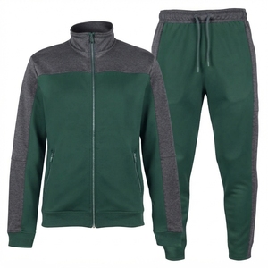 Conjunto Deportivo para Hombre de la Mejor Calidad, Transpirable, Color y Talla Personalizables, Estilo Casual, Mangas Largas, Ropa de Invierno, Cierre Completo con Cremallera - Product Image 1