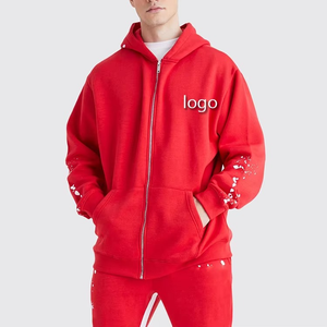 Conjunto de chándal de entrenamiento para hombre con logotipo personalizado de alta calidad, traje de jogging de poliéster informal para invierno - Product Image 1