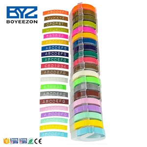 Cinta Boyeezon <span class=keywords><strong>Dymo</strong></span> 9mm Compatible <span class=keywords><strong>DYMO</strong></span> 3D cinta de etiquetas en relieve etiquetas estéreo manuales para fabricantes de etiquetas <span class=keywords><strong>Dymo</strong></span> <span class=keywords><strong>1610</strong></span>/12965/1540 - Product Image 2