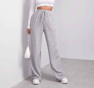 Comfortable Lightweight Straight Casual <b>Sweat</b> <b>Pants</b> <b>for</b> <b>Men</b> Elastic Waist Mid Rise Best Selling Outdoor Streetwear - Product Image 5
