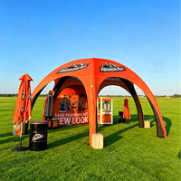 Dôme publicitaire gonflable personnalisé, gazebo hermétique, chapiteau pour événements, tente gonflable avec accessoires - 4x4m 5x5m 6x6m 7x7m