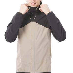 เสื้อแจ็กเก็ตกันฝนกันน้ำเป็นมิตรกับสิ่งแวดล้อมสำหรับใช้กลางแจ้งเสื้อกันลมน้ำหนักเบามีฮู้ดปรับได้สำหรับผู้ชาย - Product Image 3