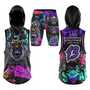 ราคาถูกราคาการออกแบบที่ไม่ซ้ํากันที่กําหนดเองคุณภาพที่เชื่อถือได้ 7v7 ธงชุดฟุตบอลยอดขายระเหิดอเมริกันฟุตบอลชุด - Product Image 5