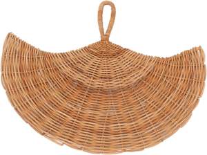 Abanico de Ratán Natural Tejido a Mano, Abanico de Bambú Tradicional, Decoración Rústica de Pared Estilo Boho y Accesorio Sostenible para el Verano - Product Image 6