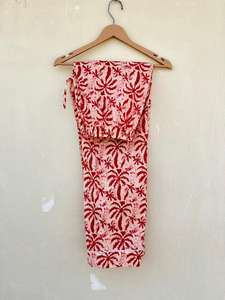 Pijamas de Algodón Popelín 100% Hechas a Mano en India, con Estampado Floral de Lujo para Mujer, Casuales y Elegantes, ODM, para Primavera, Otoño e Invierno, Suaves - Product Image 5