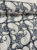 Couvre-lit en coton Kantha imprimé à la main avec motif Paisley, couette Kantha, couvre-lit Kantha, vente en gros par lot