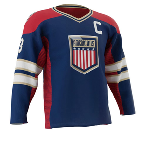 Jersey de Hockey sobre Hielo para Hombre, Poliéster Estampado, Personalizado con Nombre, Número y Logotipo, Ropa Deportiva 2025, Venta al Por Mayor - Product Image 4