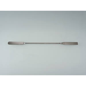 Espátula de Acero Inoxidable de Doble Cara con Borde Angular y Redondeado para Espalviar y Dosificar con Precisión - Burkle GmbH Hecho en Alemania - Product Image 4