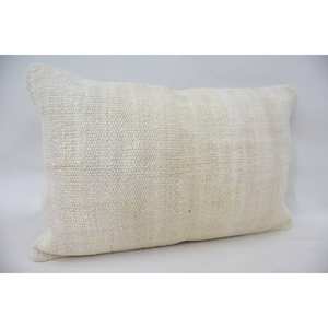 Oreiller patchwork Kantha en laine beige 16x24 pouces Vintage brodé Floral tissé Boho Plaid Design carré pour canapé à usage domestique - Product Image 2