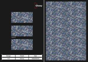 Fabricante directo India Alto brillo 300x600 Azulejos de pared digitales esmaltados de cerámica Alta calidad Nuevo diseño moderno Villas Sólido - Product Image 2