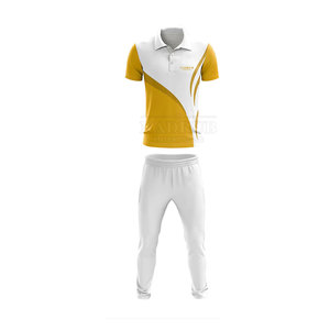 Meilleure méthode d'impression uniforme de cricket à faible quantité minimale de commande nouveau design uniforme de cricket vêtements de sport uniforme de cricket - Product Image 2