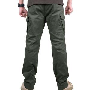 Pantalones de mujer de diseñador de alta calidad, pantalones Cargo de algodón para mujer, pantalones de chándal para mujer, cintura alta con pantalón apilado - Product Image 2