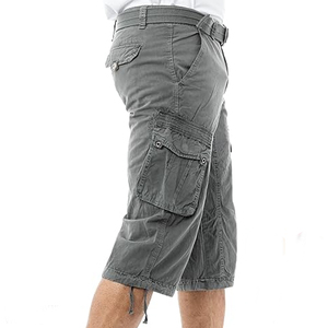 Hot Sale OEM Men Workwear Cargo <b>Shorts</b> Customized 100% Cotton Cargo <b>Shorts</b> for Men With <b>Low</b> MOQ Workout Cargo <b>Shorts</b> - Product Image 3