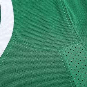 Maillot de football américain d'été de grande taille respirant en maille de polyester manches courtes Protection UV imprimé anti-humidité - Product Image 3